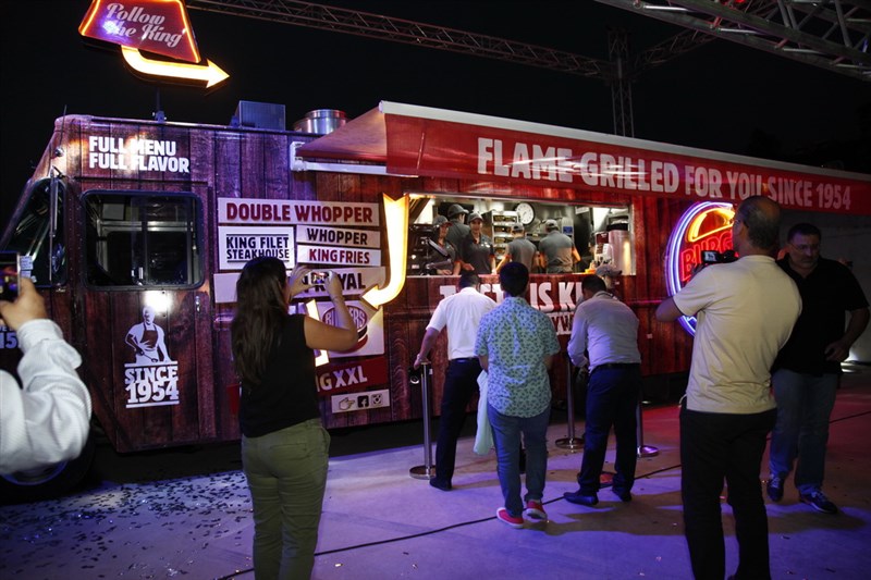 Launching of Burger King-King of the Road