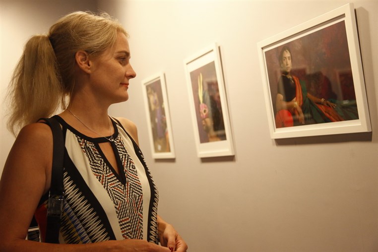 Ali Tlais exhibition at Beirut Art Fair 