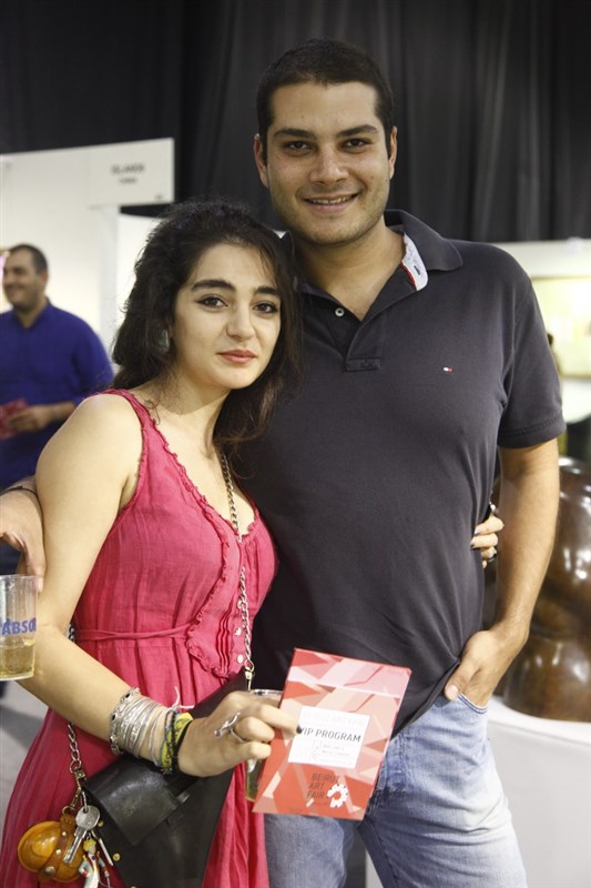 Ali Tlais exhibition at Beirut Art Fair 