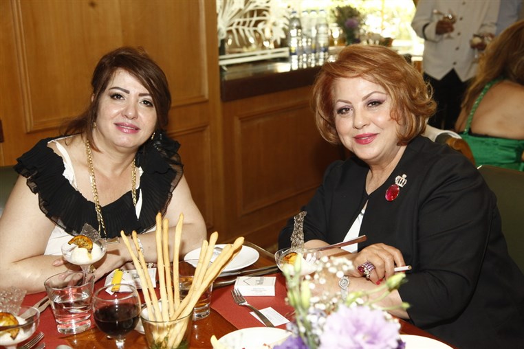 Lunch of Randa Makhoul and Sawsan Marrache