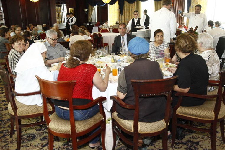 St. Rita Elderly Lunch at Hilton