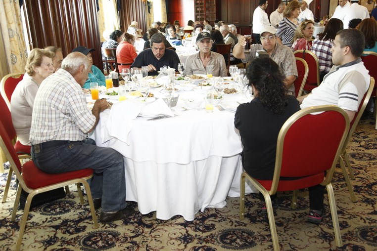 St. Rita Elderly Lunch at Hilton