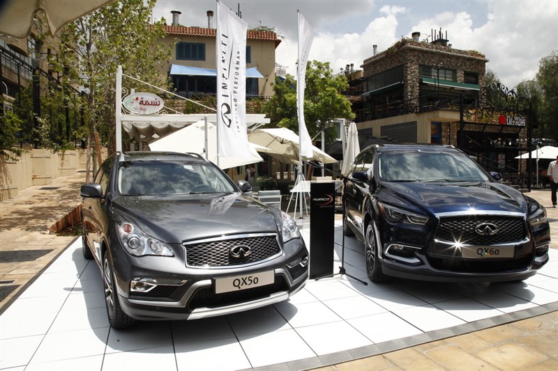 Showcasing of Infiniti QX50 and QX60