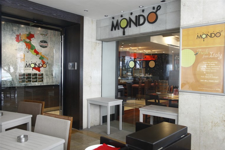 Lunch at Caffe Mondo