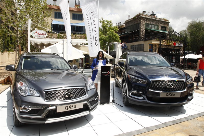 Showcasing of Infiniti QX50 and QX60