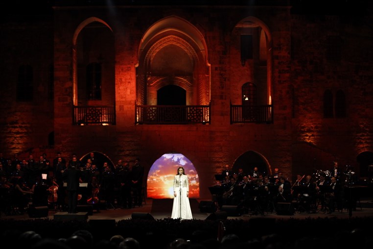 Magida El Roumi at Beiteddine