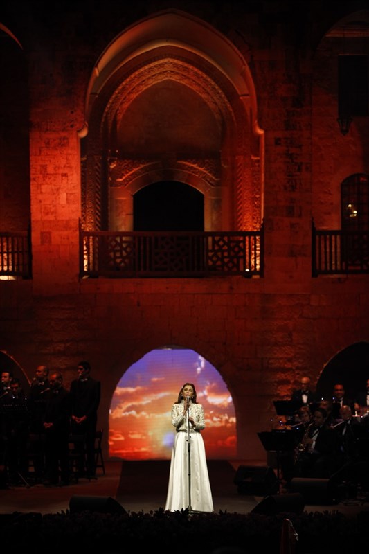 Magida El Roumi at Beiteddine