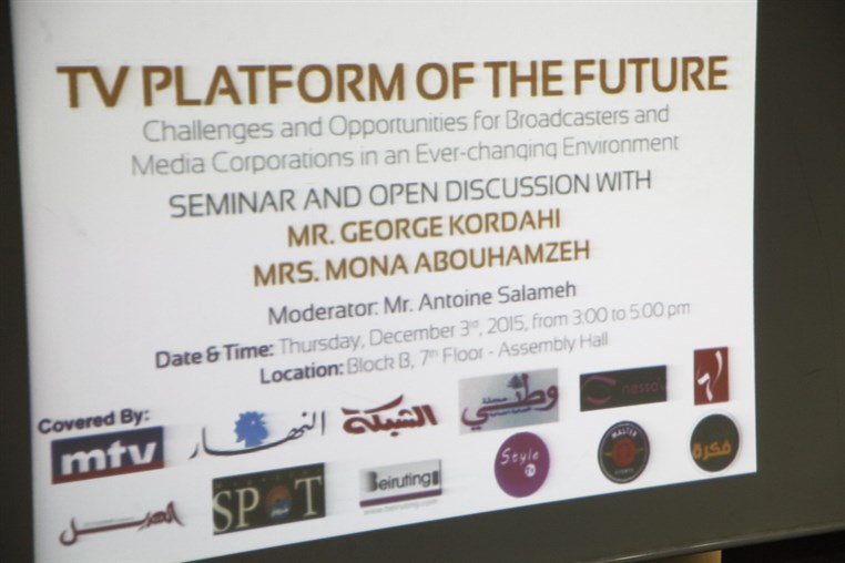 TV Platform of the Future Seminar at AUST