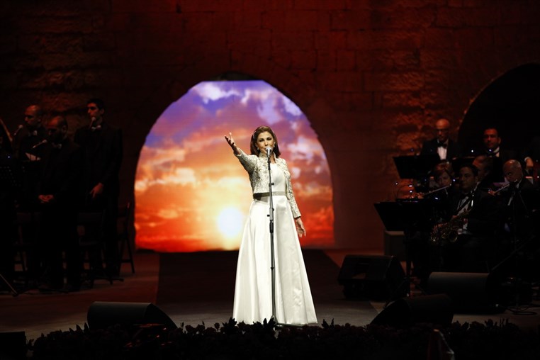 Magida El Roumi at Beiteddine