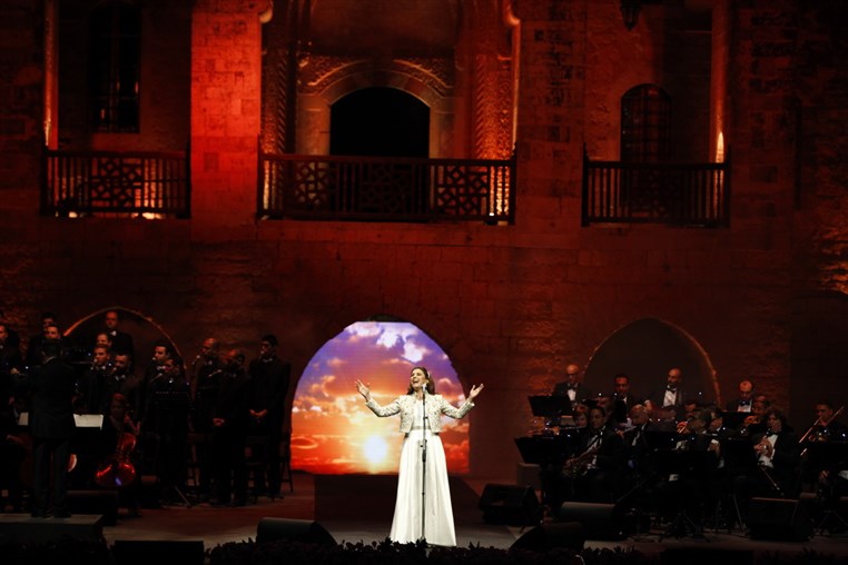 Magida El Roumi at Beiteddine