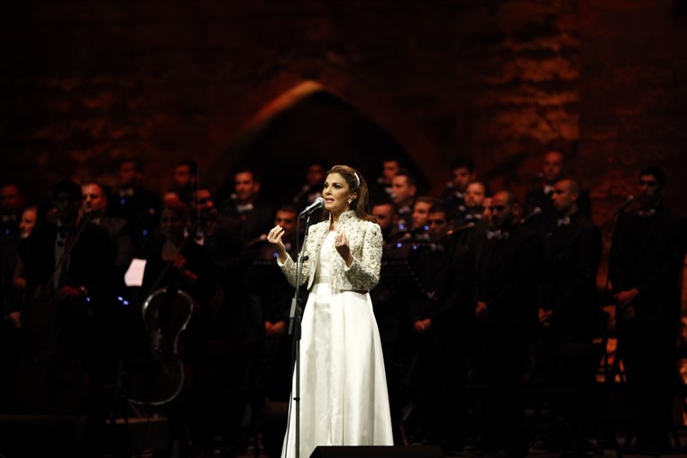 Magida El Roumi at Beiteddine