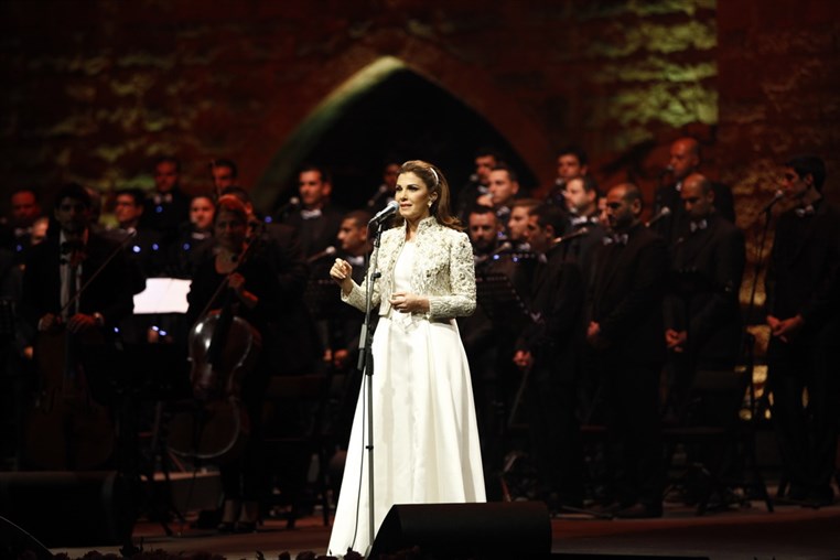 Magida El Roumi at Beiteddine