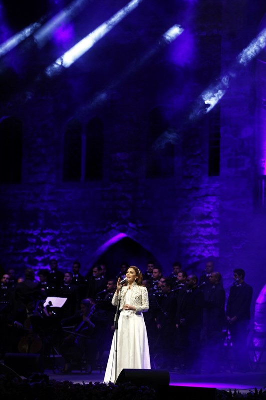 Magida El Roumi at Beiteddine