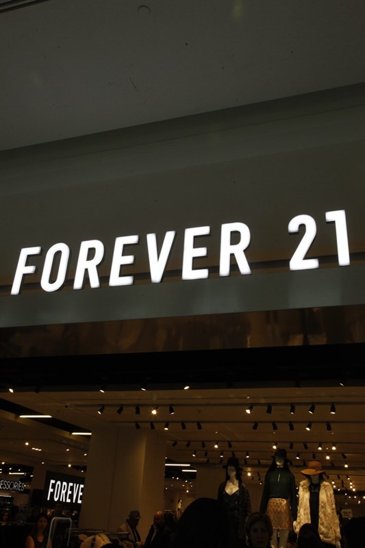 Opening of Forever 21
