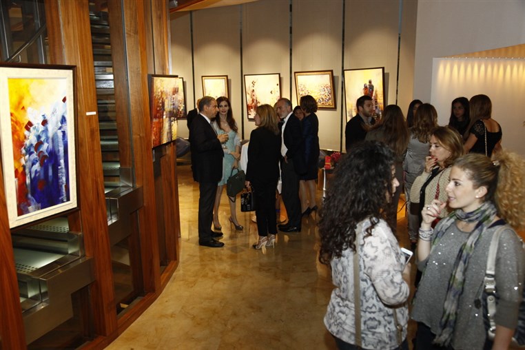Color Language Exhibition by Tamina Saade 
