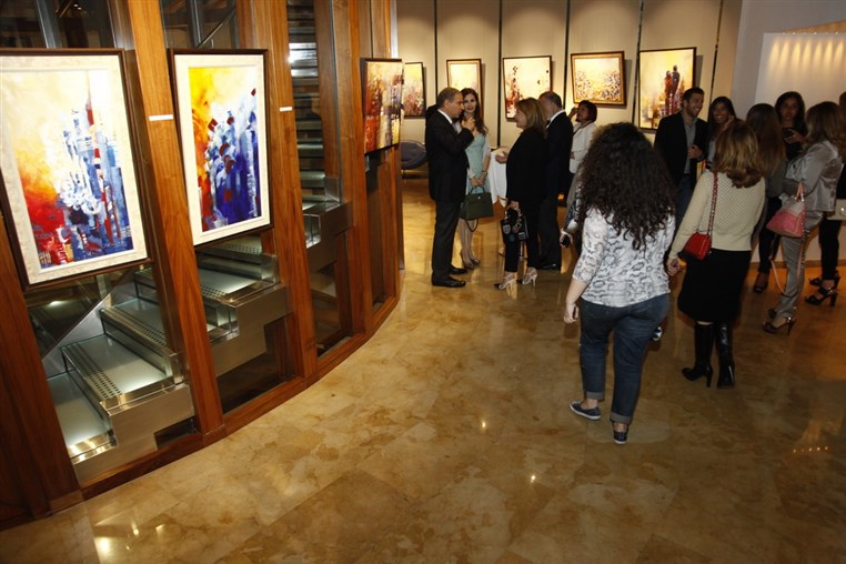 Color Language Exhibition by Tamina Saade 