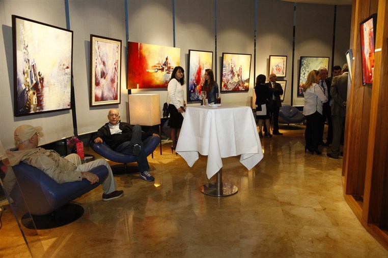 Color Language Exhibition by Tamina Saade 