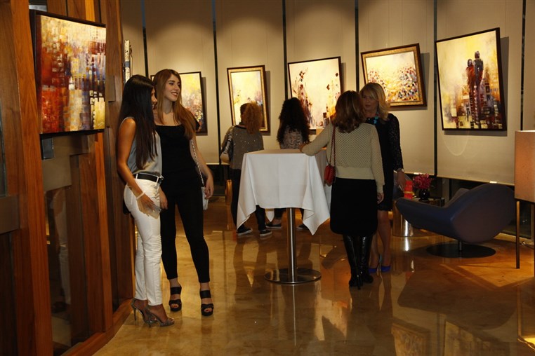 Color Language Exhibition by Tamina Saade 
