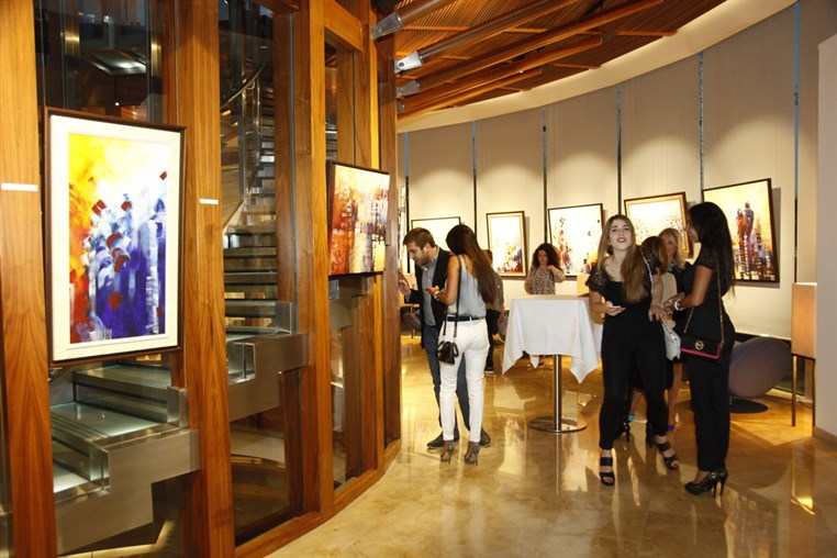 Color Language Exhibition by Tamina Saade 
