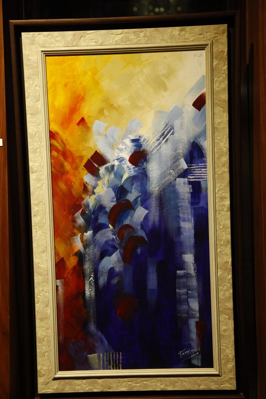 Color Language Exhibition by Tamina Saade 