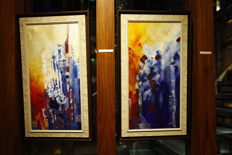 Color Language Exhibition by Tamina Saade 