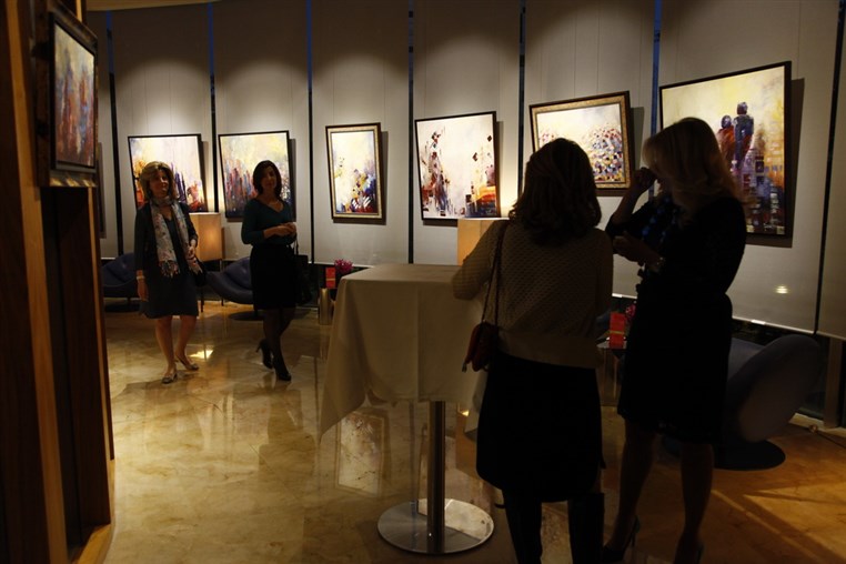Color Language Exhibition by Tamina Saade 