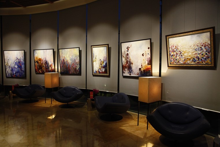 Color Language Exhibition by Tamina Saade 
