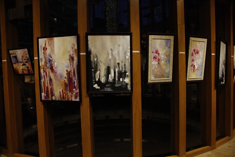 Color Language Exhibition by Tamina Saade 