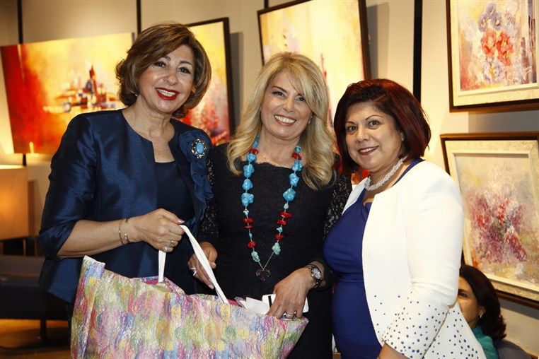 Color Language Exhibition by Tamina Saade 