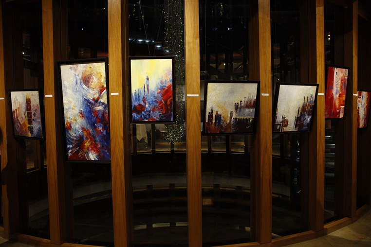 Color Language Exhibition by Tamina Saade 