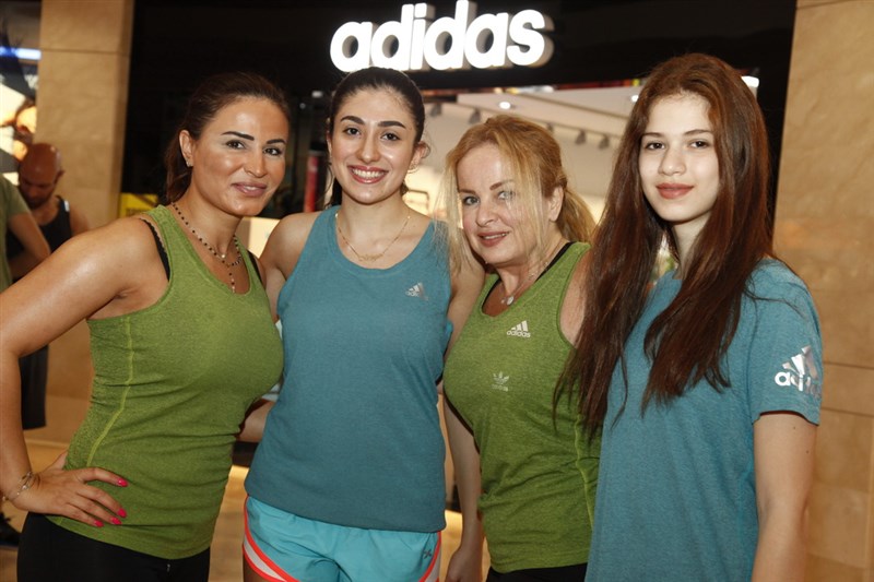 Beat the heat train with adidas