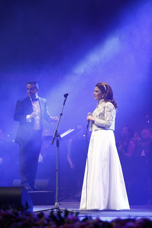 Magida El Roumi at Beiteddine