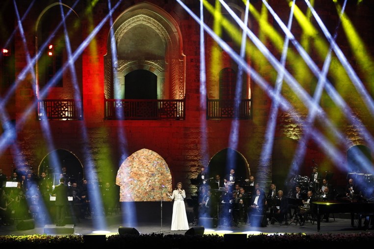 Magida El Roumi at Beiteddine