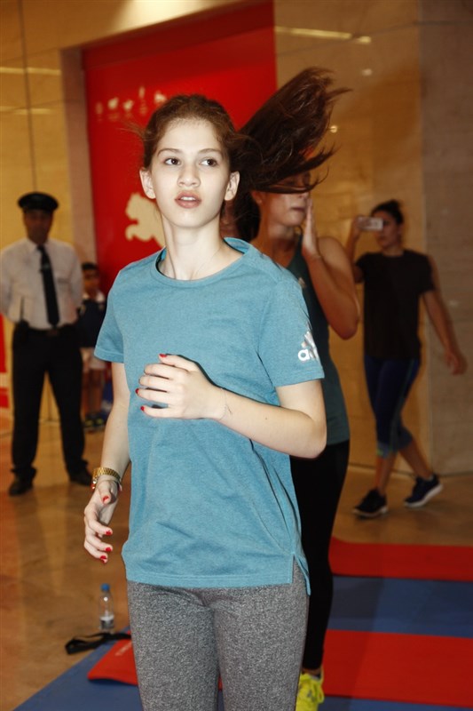 Beat the heat train with adidas
