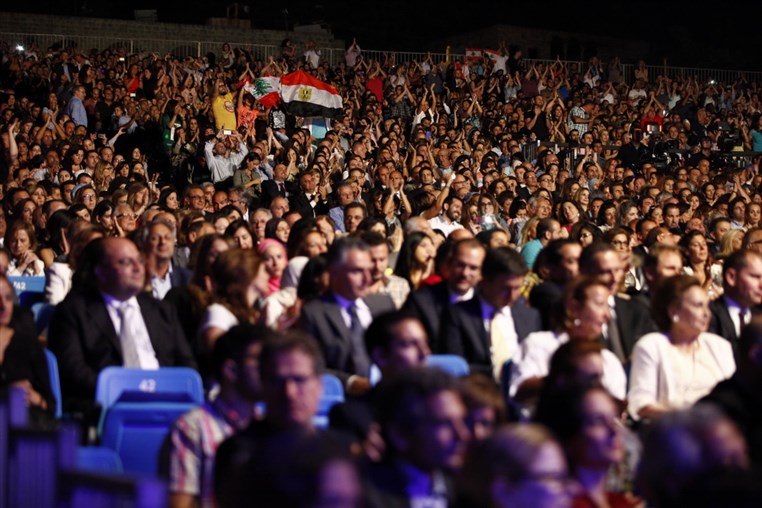 Magida El Roumi at Beiteddine