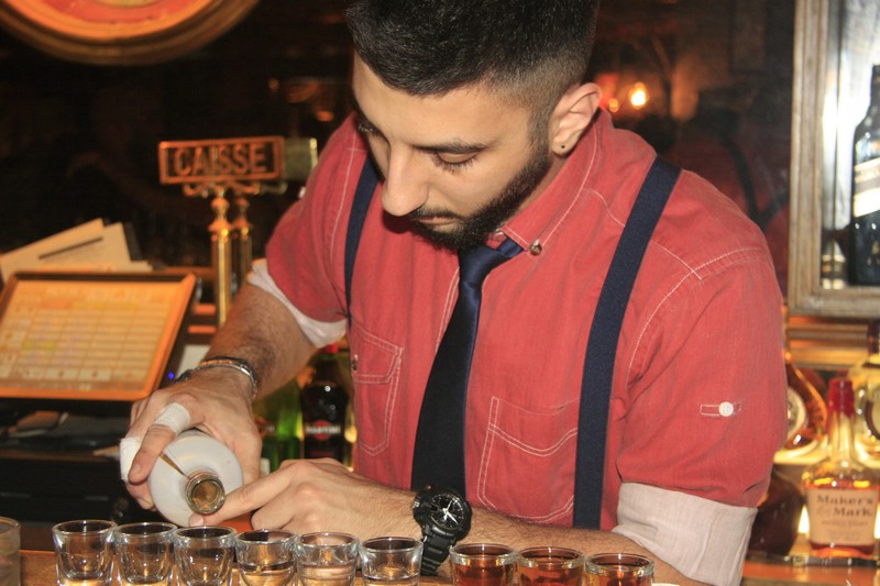 Mr. Boston on Saturday night