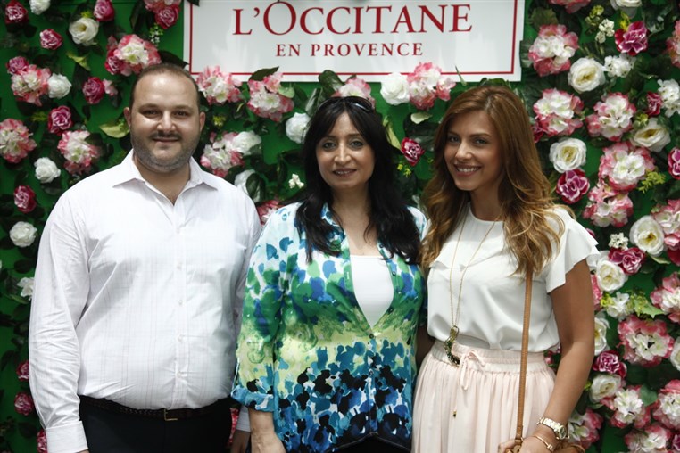 L'Occitane Launching of Peony Facecare 