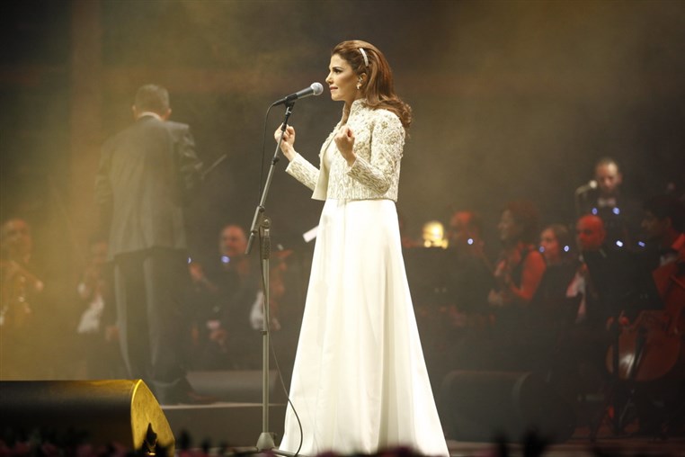 Magida El Roumi at Beiteddine