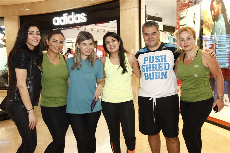 Beat the heat train with adidas