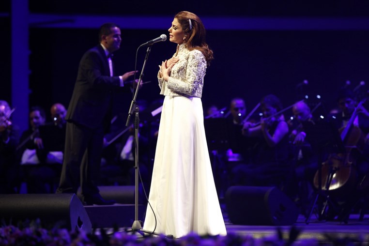 Magida El Roumi at Beiteddine
