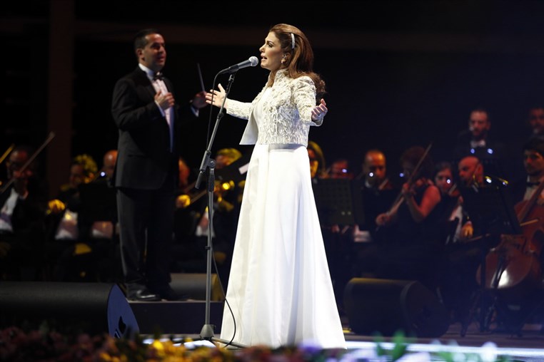 Magida El Roumi at Beiteddine