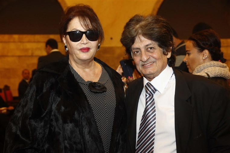 Funeral of Lebanese Diva Sabah 