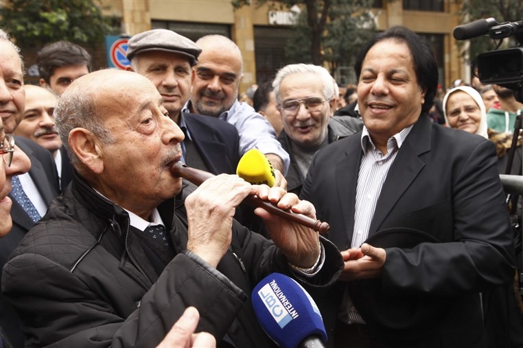 Funeral of Lebanese Diva Sabah 