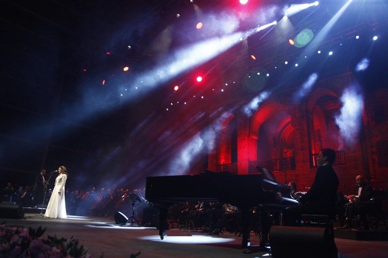 Magida El Roumi at Beiteddine