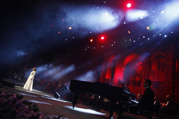 Magida El Roumi at Beiteddine