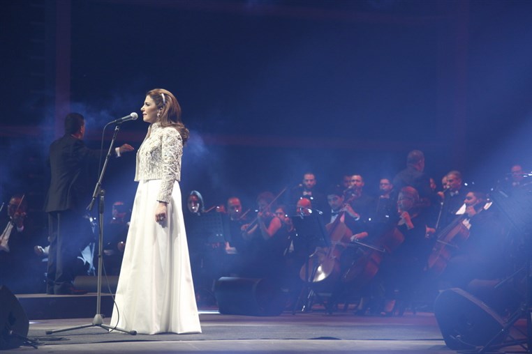 Magida El Roumi at Beiteddine