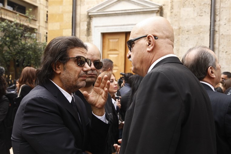 Funeral of Lebanese Diva Sabah 