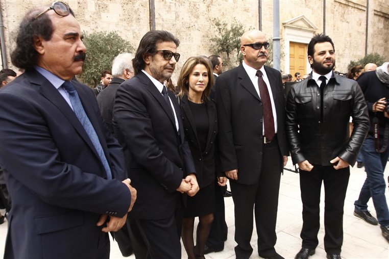 Funeral of Lebanese Diva Sabah 