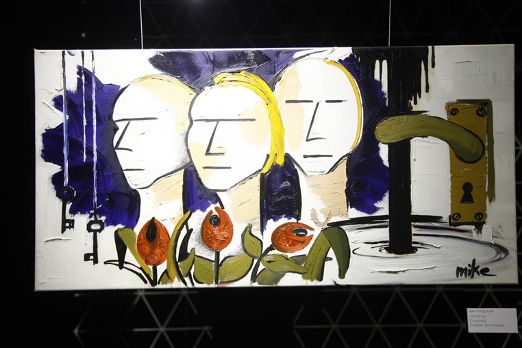 Mike el Hajj Assaf Exhibition