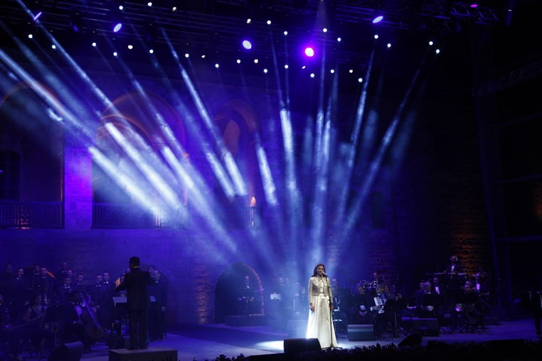 Magida El Roumi at Beiteddine